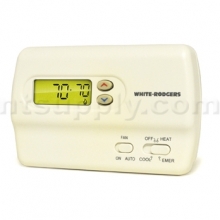 Buy White-Rodgers 1F89-211 Non-Programmable Heat Pump Thermostat ...